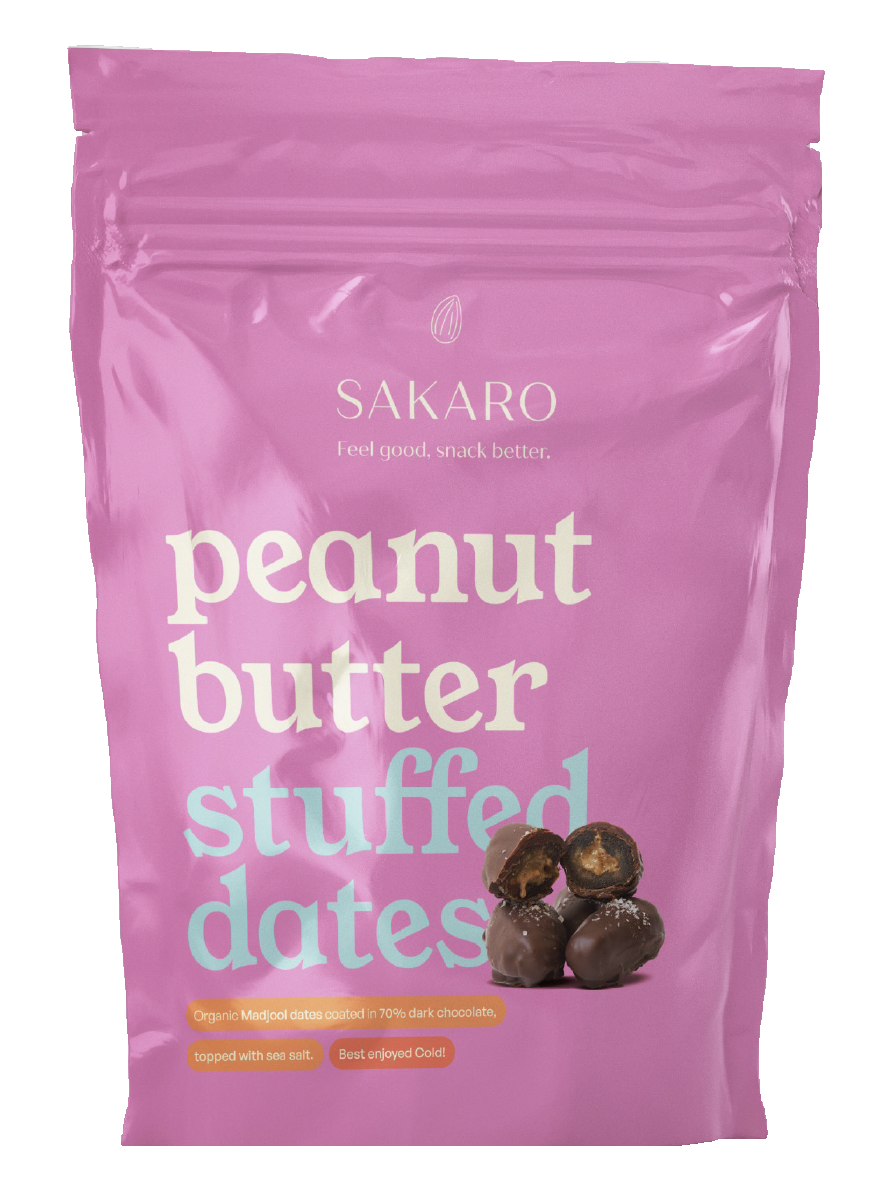 Peanut Butter Stuffed Dates